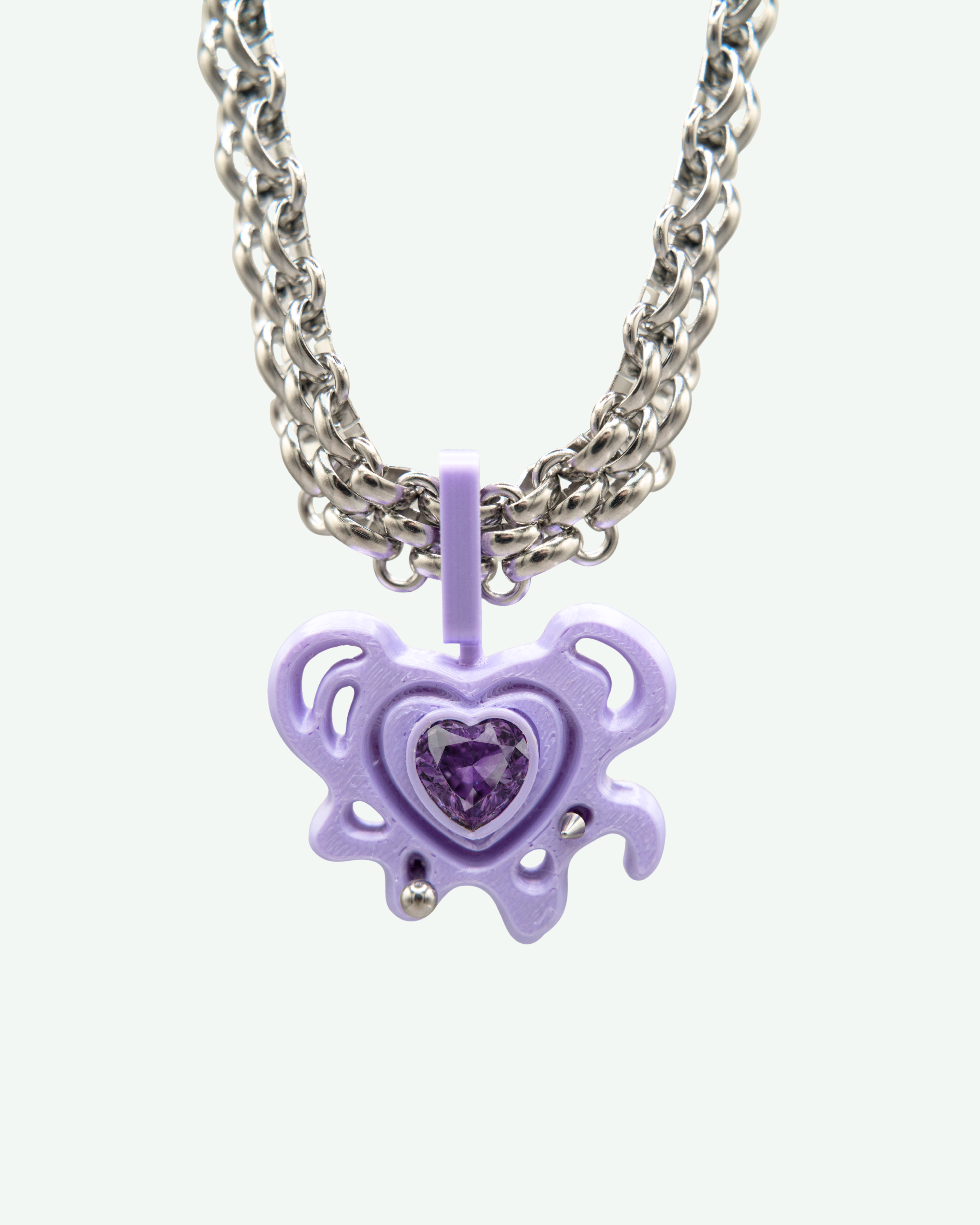 Crystal Heart - pendant