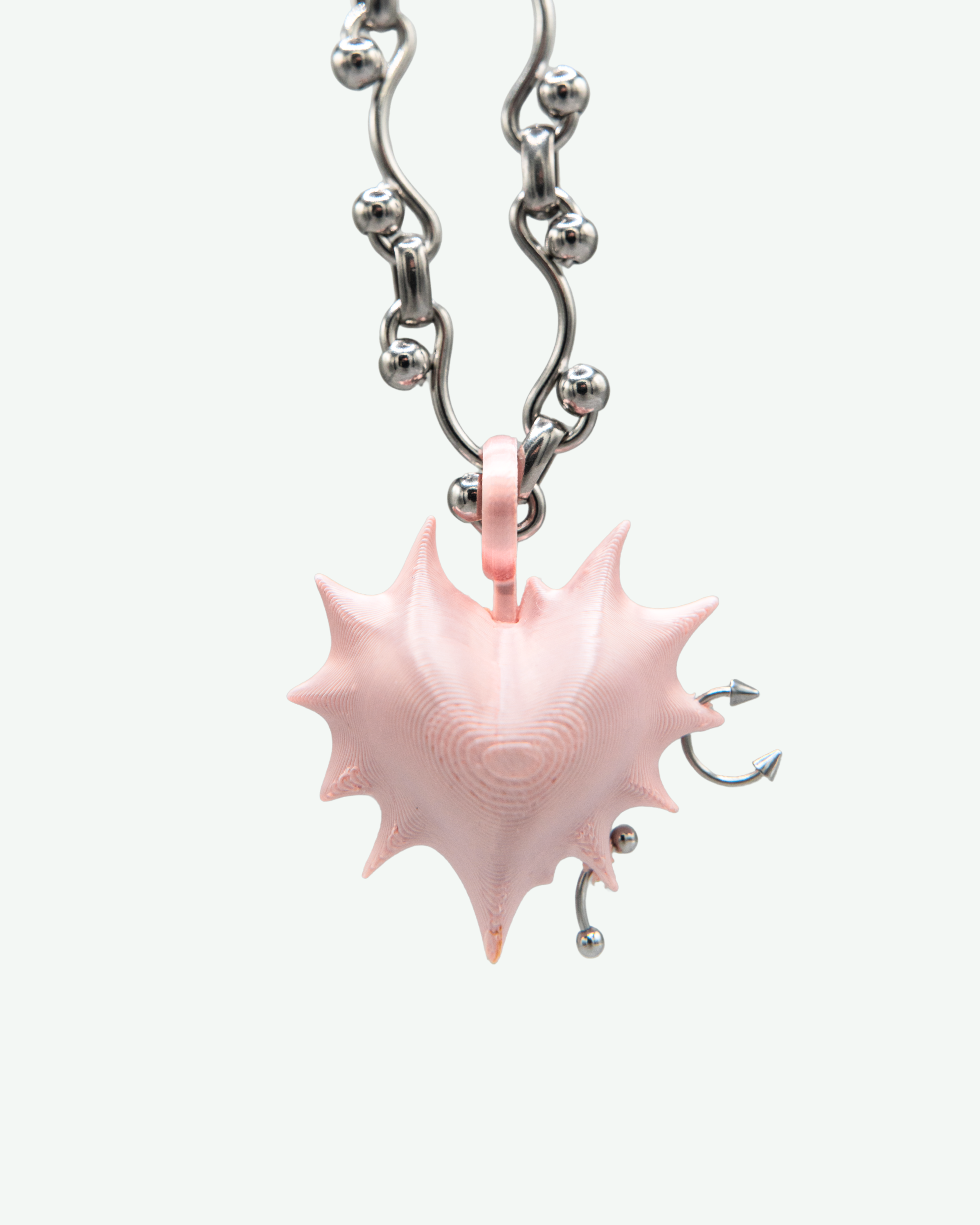Spikes Heart - pendant