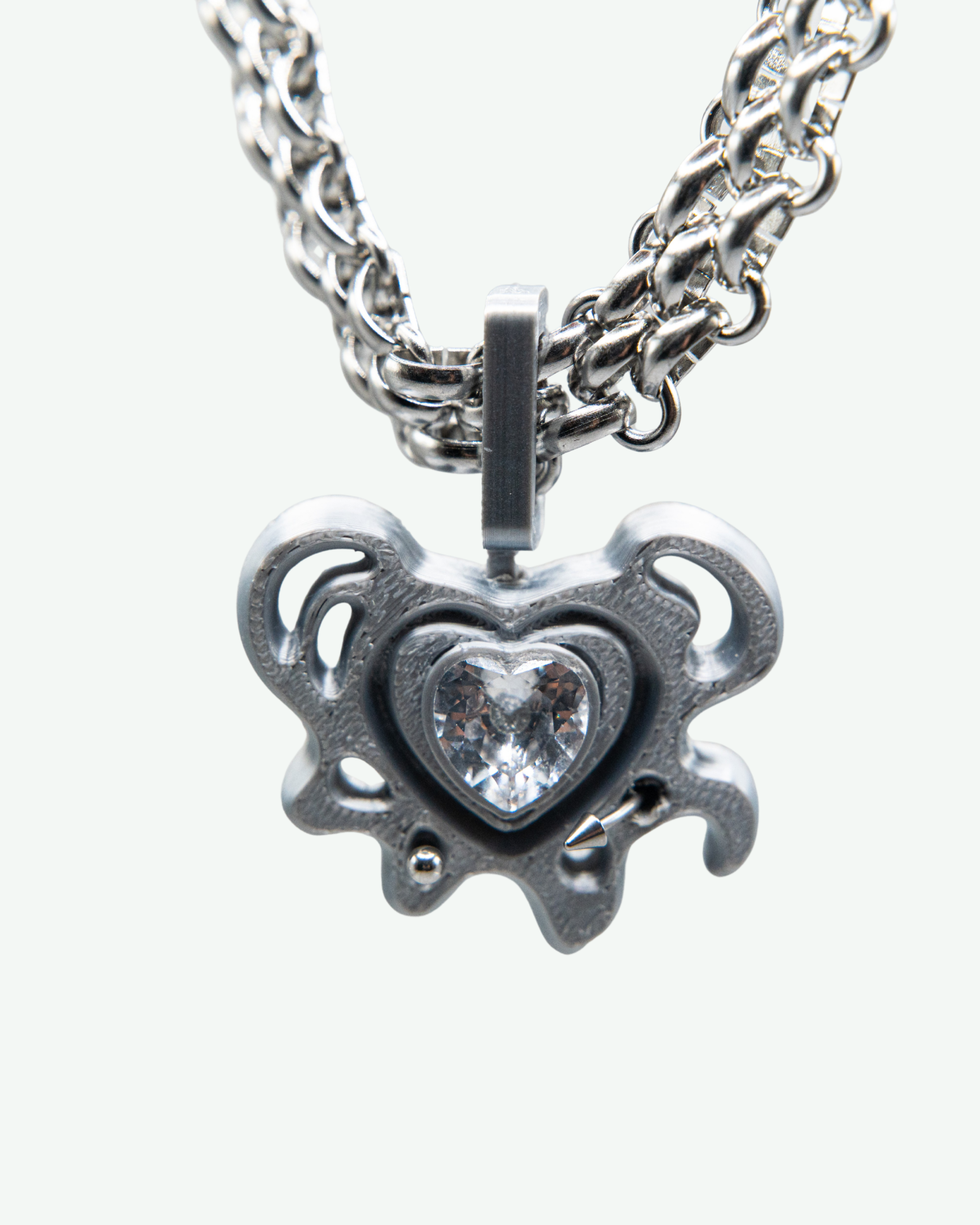 Crystal Heart - pendant